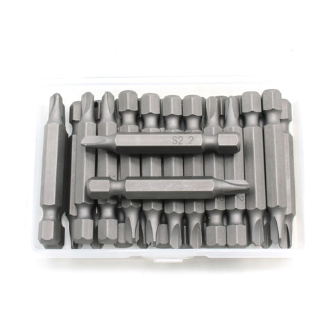TMAX 25 pc Tri Wing #2 2 Inch Screwdriver Insert Bits