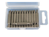 TEMO 25 pc Torq-Set #6 2 Inch Screwdriver Insert Bits