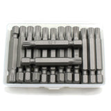 TMAX 25 pc M6 Spline 12 point 2 Inch Screwdriver Insert Bits