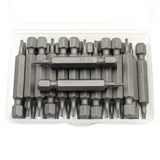 TMAX 25 pc T8 Torx 6 point 2 Inch Screwdriver Insert Bits