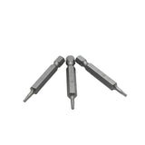 TMAX 25 pc T8 Torx 6 point 2 Inch Screwdriver Insert Bits