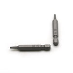 TMAX 25 pc #0 Square Robertson 2 Inch Screwdriver Insert Bits, Durable S2 Steel, with Heavy Duty Storage Container