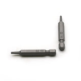 TMAX 25 pc #0 Square Robertson 2 Inch (50mm) Screwdriver Insert Bits