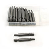 TMAX 25 pc #1 Square Robertson 2 Inch (50mm) Screwdriver Insert Bits