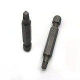 TMAX 25 pc #2 Square Robertson 2 Inch (50mm) Screwdriver Insert Bits