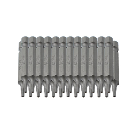 TMAX 25 pc T8H Tamper Proof Security Torx 2 Screwdriver Insert Bits