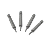 TMAX 25 pc T8H Tamper Proof Security Torx 2 Screwdriver Insert Bits