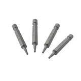 TMAX 25 pc T8H Tamper Proof Security Torx 2 Screwdriver Insert Bits