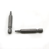 TMAX 25 pc T10H Tamper Proof Security Torx 2" Screwdriver Insert Bits