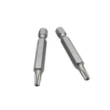 TMAX 25 pc T20H Tamper Proof Security Torx 2" Screwdriver Insert Bits