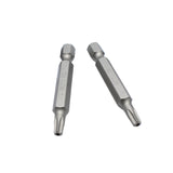 TMAX 25 pc T20H Tamper Proof Security Torx 2" Screwdriver Insert Bits