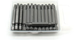 TEMO 25 pc T25H Tamper Proof Security Torx 6 point 2 Inch Screwdriver Insert Bits