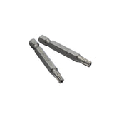 TMAX 25 pc T27H Tamper Proof Security Torx 2" Screwdriver Insert Bits