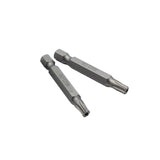 TMAX 25 pc T27H Tamper Proof Security Torx 2" Screwdriver Insert Bits
