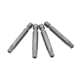 TMAX 25 pc T35H Tamper Proof Security Torx 2" Screwdriver Insert Bits