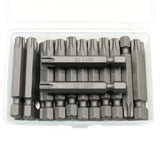 TMAX 25 pc T40H Tamper Proof Security Torx 2" Screwdriver Insert Bits