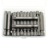 TMAX 25 pc T40H Tamper Proof Security Torx 2" Screwdriver Insert Bits