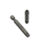TMAX 25 pc T40H Tamper Proof Security Torx 2" Screwdriver Insert Bits