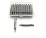 TMAX 25 pc 1/8" (3.8mm) Slotted  Flat Head 2" Screwdriver Insert Bits