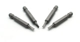 TMAX 25 pc 1/8" (3.8mm) Slotted  Flat Head 2" Screwdriver Insert Bits