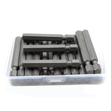 TMAX 25 pc 1/4" Hex Tamper 2 Inch (50mm) Screwdriver Insert Bits