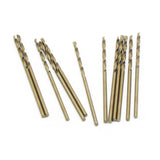 TEMO 12 pc 1/16 inch Cobalt 135-Degree Jobber Drill Bit 3.5 inch Length