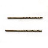 TEMO 12 pc 3/32 inch Cobalt 135-Degree Jobber Drill Bit 3.5 inch Length