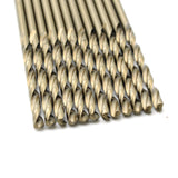 TEMO 12 pc 7/64 inch Cobalt 135-Degree Jobber Drill Bit 4 inch Length