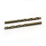 TEMO 12 pc 7/32" Cobalt 135-Degree Jobber Drill Bit 3-3/4" Total Length, 2-1/2" Working Length