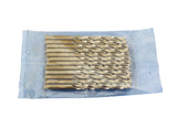 TEMO 12 pc 15/64" Cobalt 135-Degree Jobber Drill Bit 4" Total Length, 2-3/4" Working Length