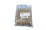 TEMO 12 pc 19/64 inch Cobalt 135-Degree Jobber Drill Bit 6 inch Length