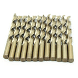 TEMO 12 pc 13/32 inch Cobalt 135-Degree Jobber Drill Bit 8 inch Length