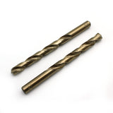 TEMO 12 pc 27/64" Cobalt 135-Degree Jobber Drill Bit 5-1/2" Total Length, 4" Working Length