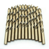 TEMO 12 pc 7/16 inch Cobalt 135-Degree Jobber Drill Bit 5.5 Inch Length