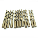 TEMO 12 pc 15/32 inch Cobalt 135-Degree Jobber Drill Bit 10 inch Length