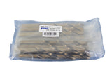 TEMO 12 pc 15/32" Cobalt 135-Degree Jobber Drill Bit 5-3/4" Total Length, 4-1/2" Working Length