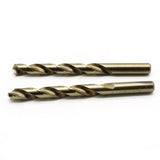 TEMO 12 pc 31/64 inch Cobalt 135-Degree Jobber Drill Bit 10 inch Length