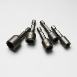 TMAX 5 pc S2 Steel Magnetic Impact Ready Nut Driver Set: 1/4",  5/16", 3/8", 7/16", 1/2"