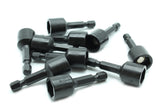 TMAX 10 pc 7/16" S2 Steel Magnetic Impact Ready Nut Driver Set 1/4" Shank