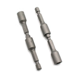 TMAX 10 pc 1/4" S2 Steel Magnetic Impact Ready Nut Driver Set: 1/4" Shank