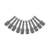 TMAX 10 pc 5/16" S2 Steel Magnetic Impact Ready Nut Driver Set 1/4" Shank