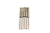 TMAX 5 pc Sds-Plus Rotary Hammer Drill Bit Set 1/4 x 2 x 4 Inch