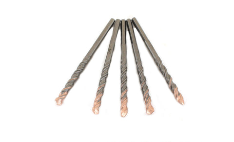 TMAX 5 pc Premium Percussion Masonry Drill Bit 1/4 x 4 Inch