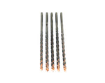 TMAX 5 pc Premium Percussion Masonry Drill Bit 1/4 x 6 Inch