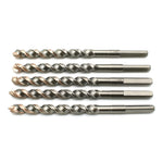 TEMO 5 pc Premium Percussion Masonry Drill Bit Set 3/8 x 6 Inch