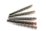 TEMO 5 pc Premium Percussion Masonry Drill Bit Set 1/2x 6 Inch