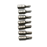 TMAX 14 pc T10-T40 Torx Impact Ready 1" L Screwdriver Insert Bit Set
