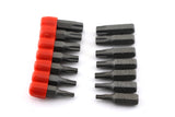 TMAX 14 pc T10-T40 Torx Impact Ready 1" L Screwdriver Insert Bit Set