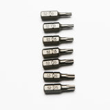 TMAX 14 pc T10-T40 Torx Impact Ready 1" L Screwdriver Insert Bit Set