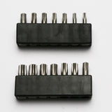 TMAX 14 pc T10-T40 Torx Impact Ready 1" L Screwdriver Insert Bit Set